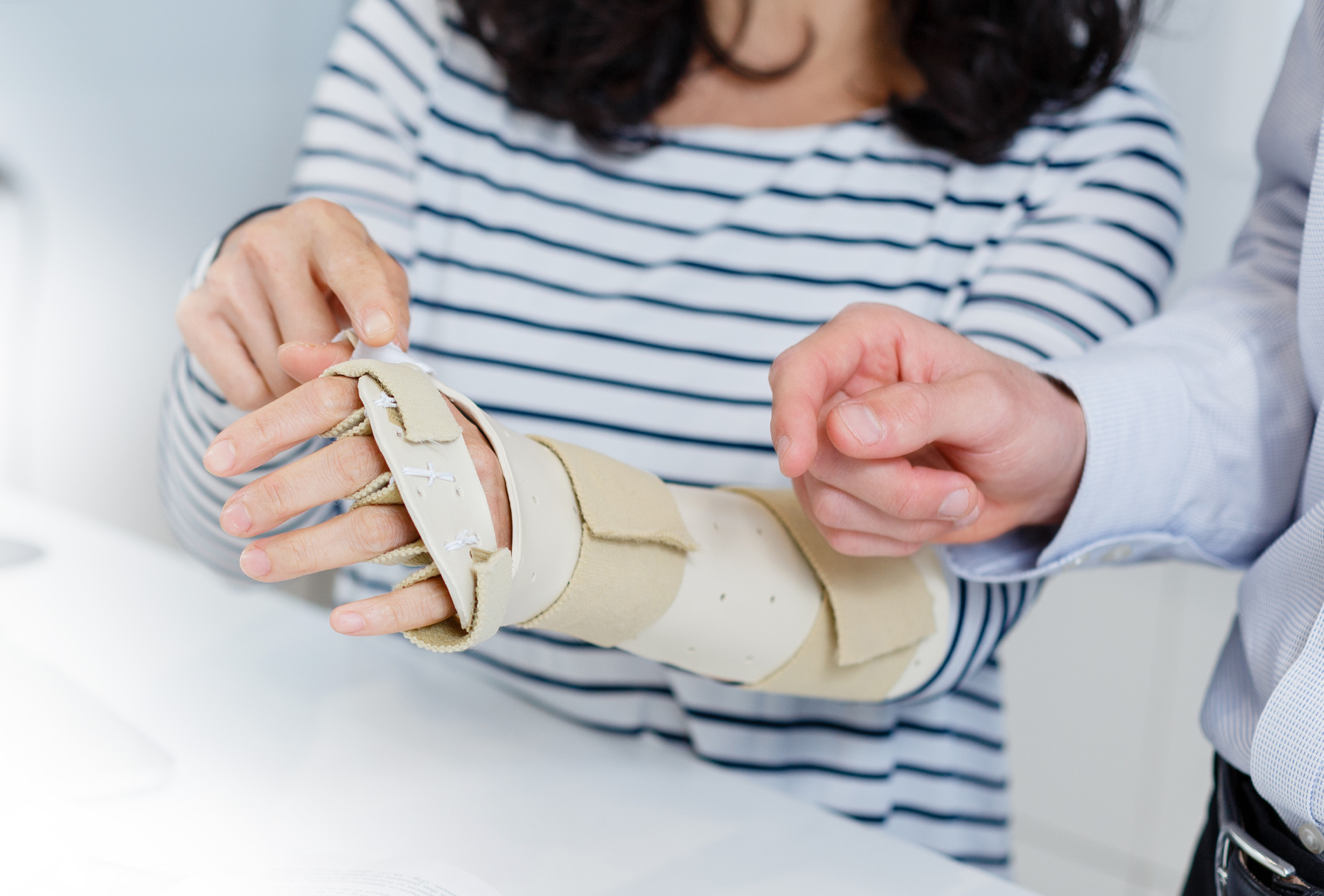 HTC Wrist splint treatment